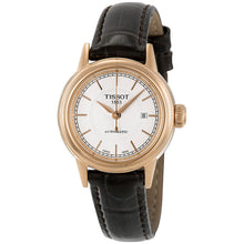 Load image into Gallery viewer, Tissot Carson Automatic White Dial Brown Leather Strap Watch For Women - T085.207.36.011.00