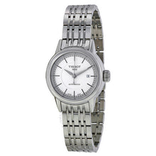 Load image into Gallery viewer, Tissot T Classic Carson Automatic White Dial Silver Steel Strap Watch For Women - T085.207.11.011.00