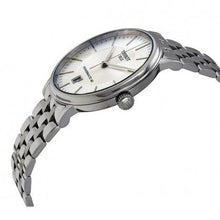 Load image into Gallery viewer, Tissot T Classic Carson Premium Powermatic 80 White Dial Silver Steel Strap Watch For Men - T122.407.11.031.00