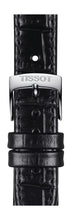 Load image into Gallery viewer, Tissot Carson Premium Lady Silver Dial Black Leather Strap Watch For Women - T122.210.16.033.00