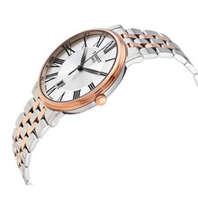 Load image into Gallery viewer, Tissot Carson Premium White Dial Two Tone Steel Strap Watch For Men - T122.410.22.033.00