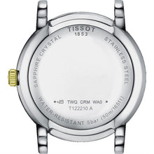 Load image into Gallery viewer, Tissot T Classic Carson Lady Premium Silver Dial Two Tone Steel Strap Watch For Women - T122.210.22.033.00