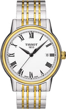 Load image into Gallery viewer, Tissot T Classic Carson Quartz White Dial Two Tone Steel Strap Watch for Men - T085.410.22.013.00
