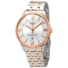 Load image into Gallery viewer, Tissot Chemin des Tourelles Powermatic 80 Helvetic Pride Silver Dial Two Tone Steel Strap Watch for Men - T099.407.22.038.01