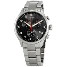 Load image into Gallery viewer, Tissot Chrono XL Quartz Asian Games Edition Black Dial Silver Steel Strap Watch For Men -  T116.617.11.057.02