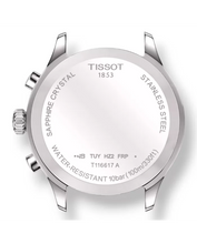 Load image into Gallery viewer, Tissot Chrono XL Classic Green Dial Silver Steel Strap Watch for Men - T116.617.11.092.00