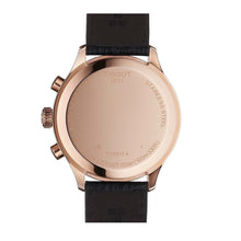 Load image into Gallery viewer, Tissot Chrono XL Black Dial Brown Leather Strap Watch For Men - T116.617.36.057.01