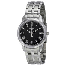 Load image into Gallery viewer, Tissot T Classic Dream Black Dial Silver Steel Strap Watch for Men - T033.410.11.053.01