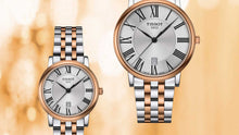 Load image into Gallery viewer, Tissot Carson Premium White Dial Two Tone Steel Strap Watch For Men - T122.410.22.033.00