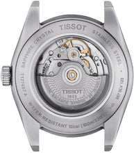 Load image into Gallery viewer, Tissot Gentleman Powermatic 80 Silicium Ice Blue Silver Steel Strap Watch For Men - T127.407.11.351.00
