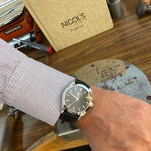 Load image into Gallery viewer, Tissot Gentleman Black Dial Black Leather Strap Watch For Men - T127.410.16.051.00