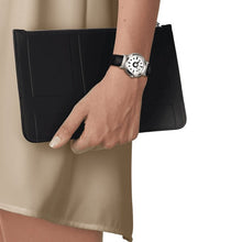 Load image into Gallery viewer, Tissot Heritage Memphis Lady White Dial Black Rubber Strap Watch For Women - T120.210.17.011.00