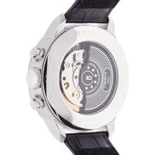 Load image into Gallery viewer, Tissot T Classic Chemin Des Tourelles Chronograph Black Dial Black Leather Strap Watch For Men - T099.427.16.058.00