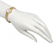Load image into Gallery viewer, Tissot T Lady Lovely Silver Dial Gold Steel Strap Watch For Women - T058.009.33.031.00