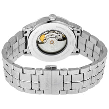 Load image into Gallery viewer, Tissot Luxury Powermatic 80 Black Dial Silver Steel Strap Watch for Men - T086.407.11.201.02