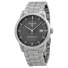 Load image into Gallery viewer, Tissot Luxury Powermatic 80 Grey Dial Silver Steel Strap Watch for Men - T086.407.11.061.00