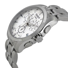 Load image into Gallery viewer, Tissot T Classic Couturier Chronograph White Dial Silver Steel Strap Watch For Men - T101.617.11.031.00