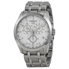 Load image into Gallery viewer, Tissot T Classic Couturier Chronograph White Dial Silver Steel Strap Watch For Men - T101.617.11.031.00