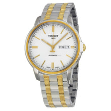 Load image into Gallery viewer, Tissot T Classic Automatics III White Dial Two Tone Steel Strap Watch For Men - T065.430.22.031.00