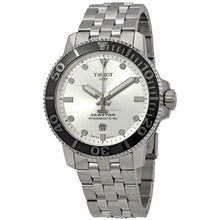 Load image into Gallery viewer, Tissot Seastar 1000 Powermatic 80 Silver Dial Silver Steel Strap Watch For Men - T120.407.11.031.00
