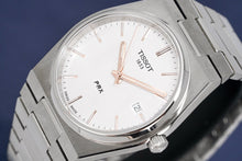 Load image into Gallery viewer, Tissot PRX Quartz Silver Dial Silver Steel Strap Watch for Men - T137.410.11.031.00