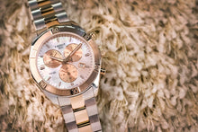 Load image into Gallery viewer, Tissot PR 100 Sport Chic Chronograph Mother of Pearl Dial Two Tone Steel Strap Watch for Women - T101.917.22.151.00