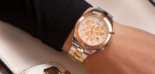 Load image into Gallery viewer, Tissot PR 100 Sport Chic Chronograph Mother of Pearl Dial Two Tone Steel Strap Watch for Women - T101.917.22.151.00