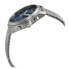 Load image into Gallery viewer, Tissot PR 100 Chronograph Blue Dial Silver Mesh Bracelet Watch for Men - T101.417.11.041.00