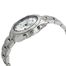 Load image into Gallery viewer, Tissot PR 100 Sport Chic Chronograph Diamonds Mother of Pearl Dial Silver Steel Strap Watch for Women - T101.917.11.116.00