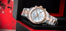 Load image into Gallery viewer, Tissot PR 100 Sport Chic Chronograph Diamonds Mother of Pearl Dial Two Tone Steel Strap Watch for Women - T101.917.22.116.00