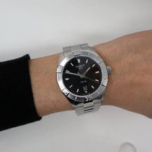 Load image into Gallery viewer, Tissot PR 100 Sport Quartz Black Dial Silver Steel Strap Watch For Men - T101.610.11.051.00