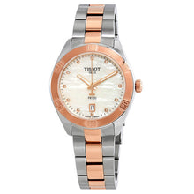 Load image into Gallery viewer, Tissot PR 100 Sport Chic Diamonds Mother of Pearl Dial Two Tone Steel Strap Watch for Women - T101.910.22.116.00