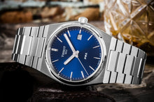 Load image into Gallery viewer, Tissot PRX Blue Dial Silver Steel Strap Watch For Men - T137.210.11.041.00
