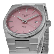 Load image into Gallery viewer, Tissot PRX Quartz Pink Dial Silver Steel Strap Watch for Women - T137.210.11.331.00