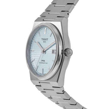 Load image into Gallery viewer, Tissot PRX Powermatic 80 Ice Blue Dial Silver Steel Strap Watch for Men - T137.207.11.351.00