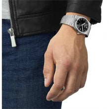Load image into Gallery viewer, Tissot PRX Powermatic 80 Black Dial Silver Steel Strap Watch for Men - T137.407.11.051.00