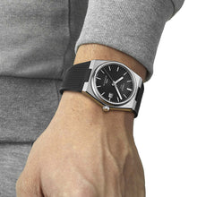 Load image into Gallery viewer, Tissot PRX Powermatic 80 Black Dial Black Rubber Strap Watch for Men - T137.407.17.051.00