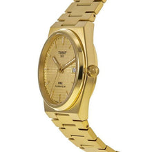 Load image into Gallery viewer, Tissot PRX Powermatic 80 Gold Dial Gold Steel Strap Watch for Men - T137.407.33.021.00