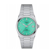 Load image into Gallery viewer, Tissot PRX Powermatic 80 Light Green Dial Silver Steel Strap Watch for Men - T137.207.11.091.01