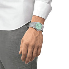 Load image into Gallery viewer, Tissot PRX Powermatic 80 Automatic Mint Green Dial Silver Steel Strap Watch for Men - T137.407.11.091.01
