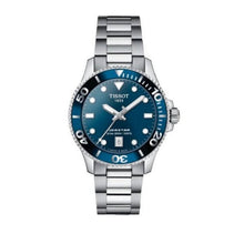 Load image into Gallery viewer, Tissot Seastar 1000 Blue Dial Silver Steel Strap Watch For Men - T120.410.11.041.00