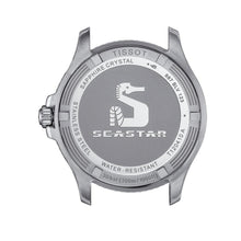 Load image into Gallery viewer, Tissot Seastar 1000 Black Dial Silver Steel Strap Watch For Men - T120.410.11.051.00