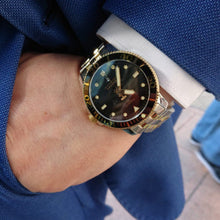 Load image into Gallery viewer, Tissot Seastar 1000 Powermatic 80 Black Dial Two Tone Steel Strap Watch For Men - T120.407.22.051.00