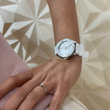 Load image into Gallery viewer, Tissot Seastar 1000 Mother of Pearl White Dial White Rubber Strap Watch for Women - T120.210.17.116.00