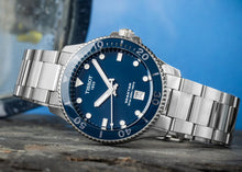 Load image into Gallery viewer, Tissot Seastar 1000 Blue Dial Silver Steel Strap Watch For Men - T120.410.11.041.00