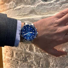 Load image into Gallery viewer, Tissot Seastar 1000 Chronograph Blue Dial Silver Steel Strap Watch For Men - T120.417.11.041.00