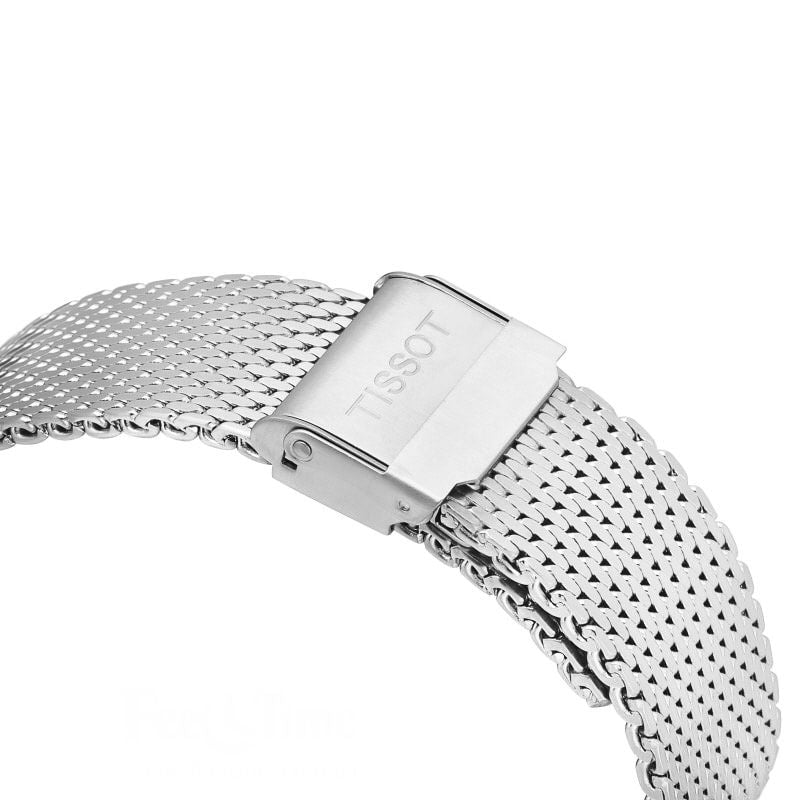 Tissot Seastar 1000 Powermatic 80 Blue Dial SIlver Mesh Bracelet Watch For Men - T120.407.11.041.02