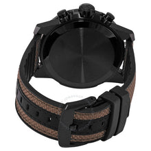 Load image into Gallery viewer, Tissot Supersport Chrono Black Dial Beige Nylon Strap Watch For Men - T125.617.37.051.01