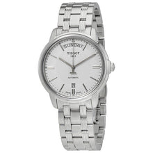 Load image into Gallery viewer, Tissot T Classic Automatic III Day Date White Dial Silver Steel Strap Watch for Men - T065.930.11.031.00