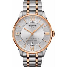 Load image into Gallery viewer, Tissot Chemin des Tourelles Powermatic 80 Helvetic Pride Silver Dial Two Tone Steel Strap Watch for Men - T099.407.22.038.01
